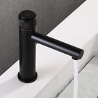 Single-Handle Bathroom Mixer Faucet for Hot and Cold Water