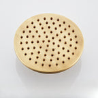 Vintage Copper Shower Kit with Brass Tap and Functional Showerheads