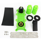 Sleek Single Lever Wall Mounted Waterfall Faucet for Bathroom Sink