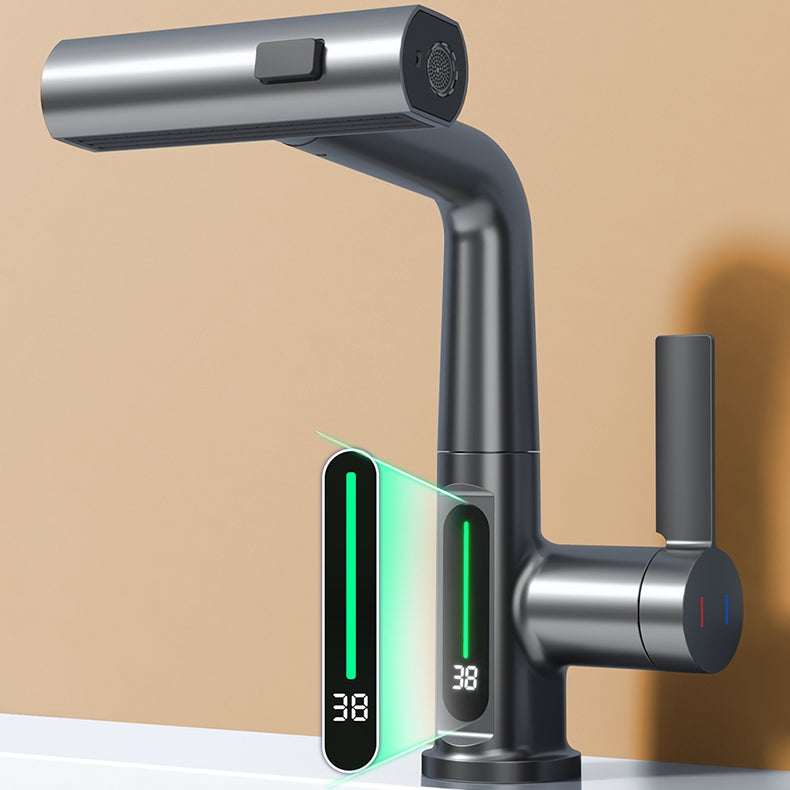 Vellaro Single Hole Brass Faucet for Hot and Cold Water