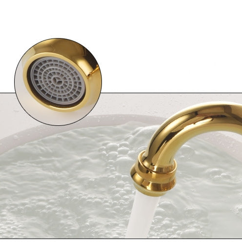 Marcelli Vintage Brass Double-Handle Bathroom Faucet for 3-Hole Sink