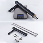 Single-Handle Bathroom Mixer Faucet for Hot and Cold Water