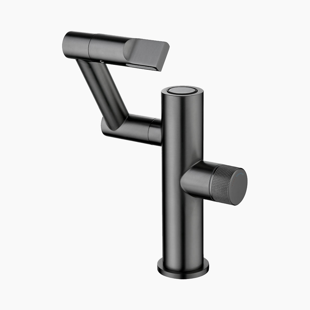 Nerova | Smart Single-Hole Bathroom Faucet with Temperature Readout