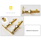 Haverly Antike Drei-Loch Widespread Badezimmerarmatur