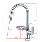 Single-Lever Kitchen Faucet With Pull-Down Sprayer, Hot And Cold