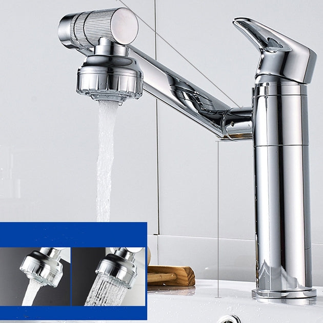 Single-Hole Swivel Multi-Directional Faucet