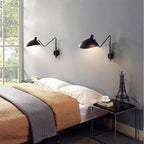 Marlo Duckbill Wall Light With Swing Arms