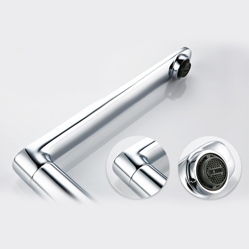 Hot and Cold Copper Mixer Faucet for Washbasin