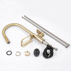 Single-Lever Kitchen Faucet With Pull-Down Sprayer, Hot And Cold