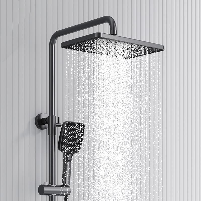 AquaSense Smart Shower System with Digital Temperature Display