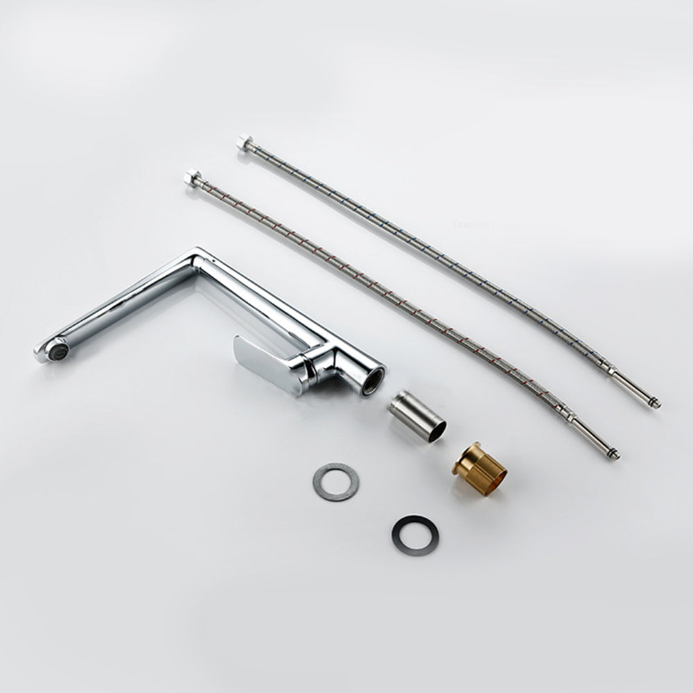 Hot and Cold Copper Mixer Faucet for Washbasin