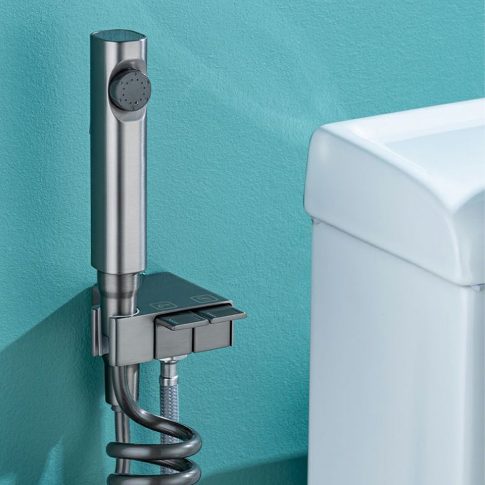 AquaKey | Adjustable Handheld Bidet Sprayer With Piano-Style Controls for Toilet