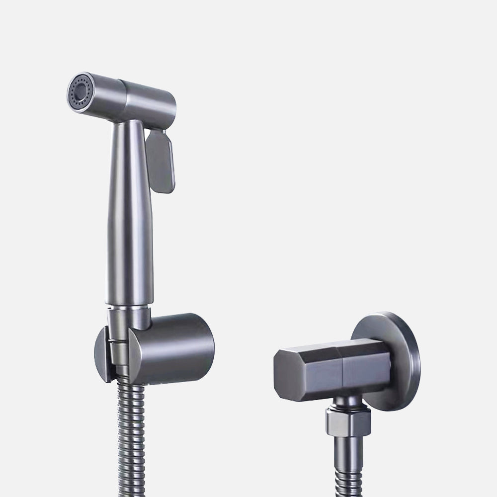 Nuvoro | Gunmetal Grey Stainless Steel Hygienic Handheld Toilet Bidet Sprayer