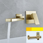 Aureli | Wall-Mounted Single-Handle Bathroom Sink Faucet