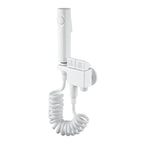 Miraqua Handheld Toilet Bidet Sprayer Kit With Dual Outlet Angle Valve