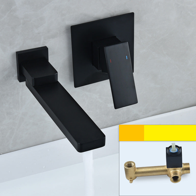 Aureli | Wall-Mounted Single-Handle Bathroom Sink Faucet