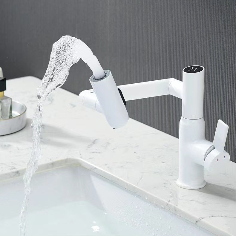 Smart Digital Basin Faucet for Hot and Cold Water