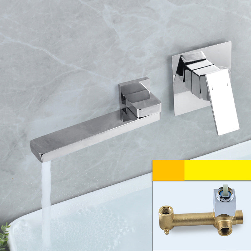 Aureli | Wall-Mounted Single-Handle Bathroom Sink Faucet