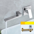 Aureli | Wall-Mounted Single-Handle Bathroom Sink Faucet