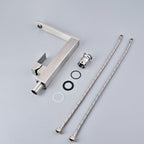 VeroFlow 360-Degree Stainless Steel Kitchen Mixer Faucet