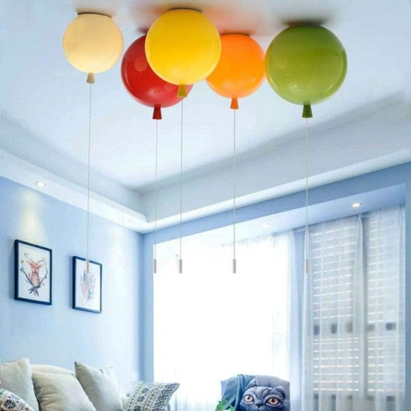 Vibrant Balloon Ceiling Light
