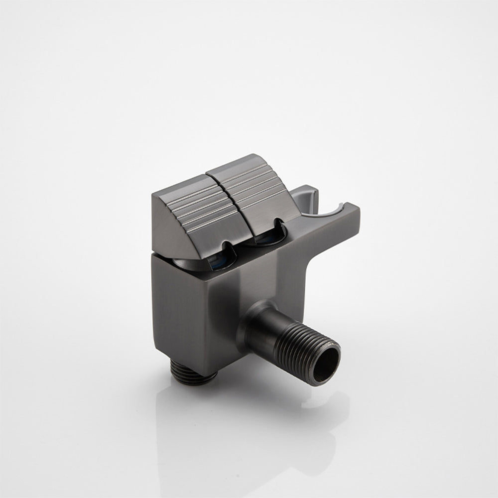 Miraqua Handheld Toilet Bidet Sprayer Kit With Dual Outlet Angle Valve