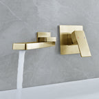 Aureli | Wall-Mounted Single-Handle Bathroom Sink Faucet
