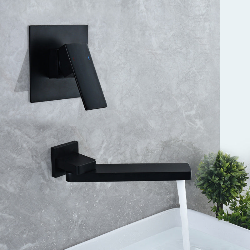 Aureli | Wall-Mounted Single-Handle Bathroom Sink Faucet