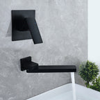 Aureli | Wall-Mounted Single-Handle Bathroom Sink Faucet