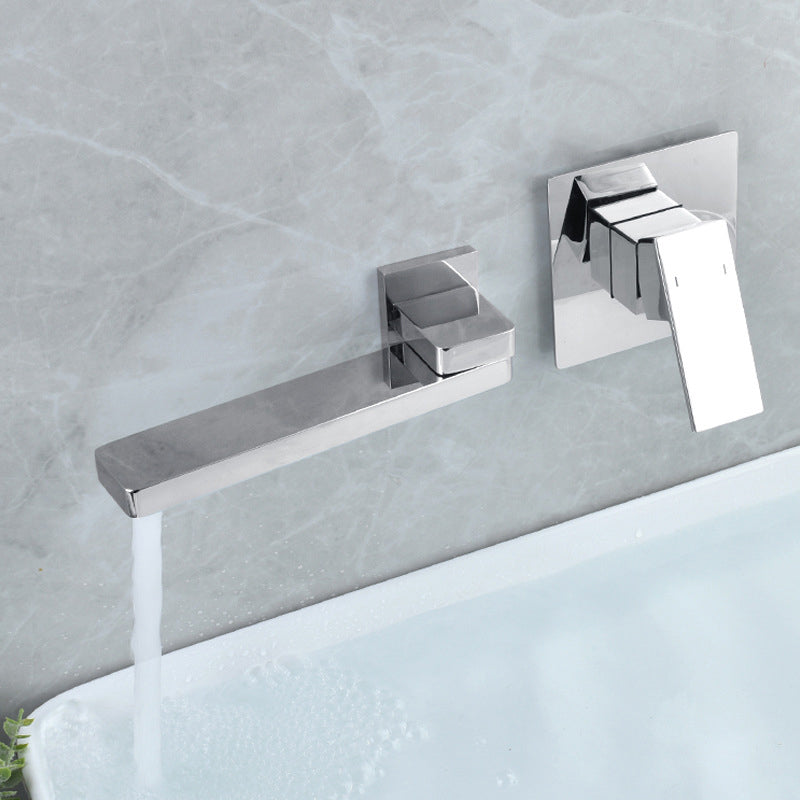 Aureli | Wall-Mounted Single-Handle Bathroom Sink Faucet