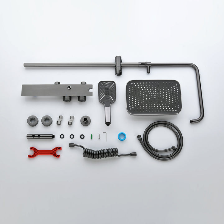 Nerida | Wall-Mounted Bath Mixer & Shower System