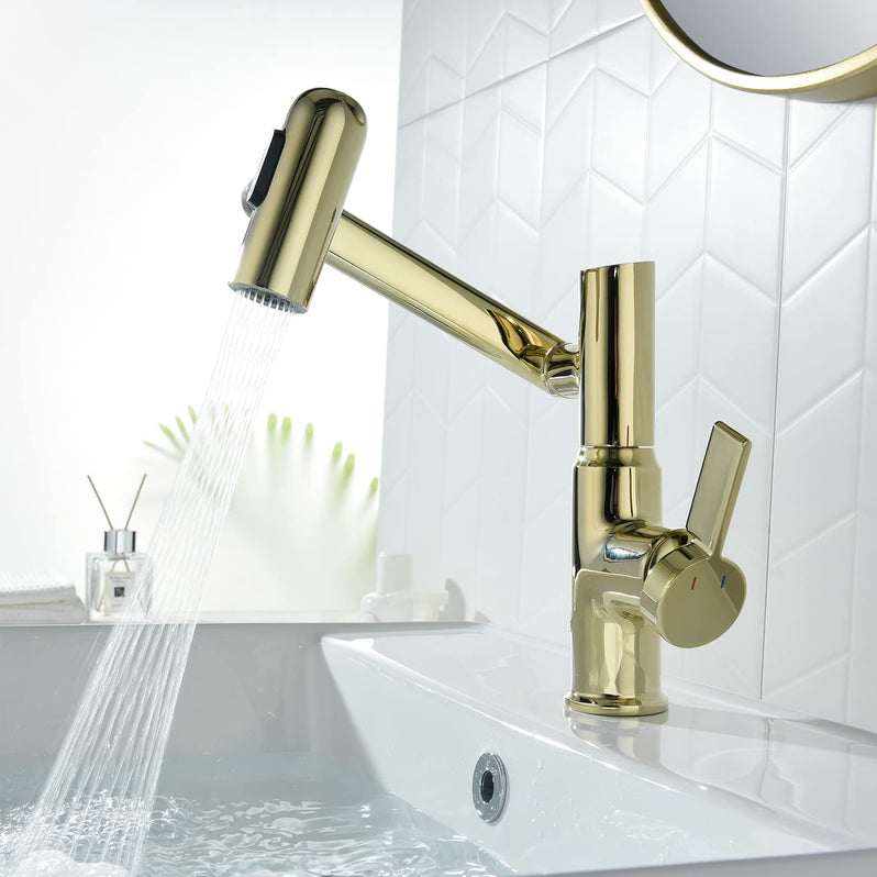 Smart Digital Basin Faucet for Hot and Cold Water