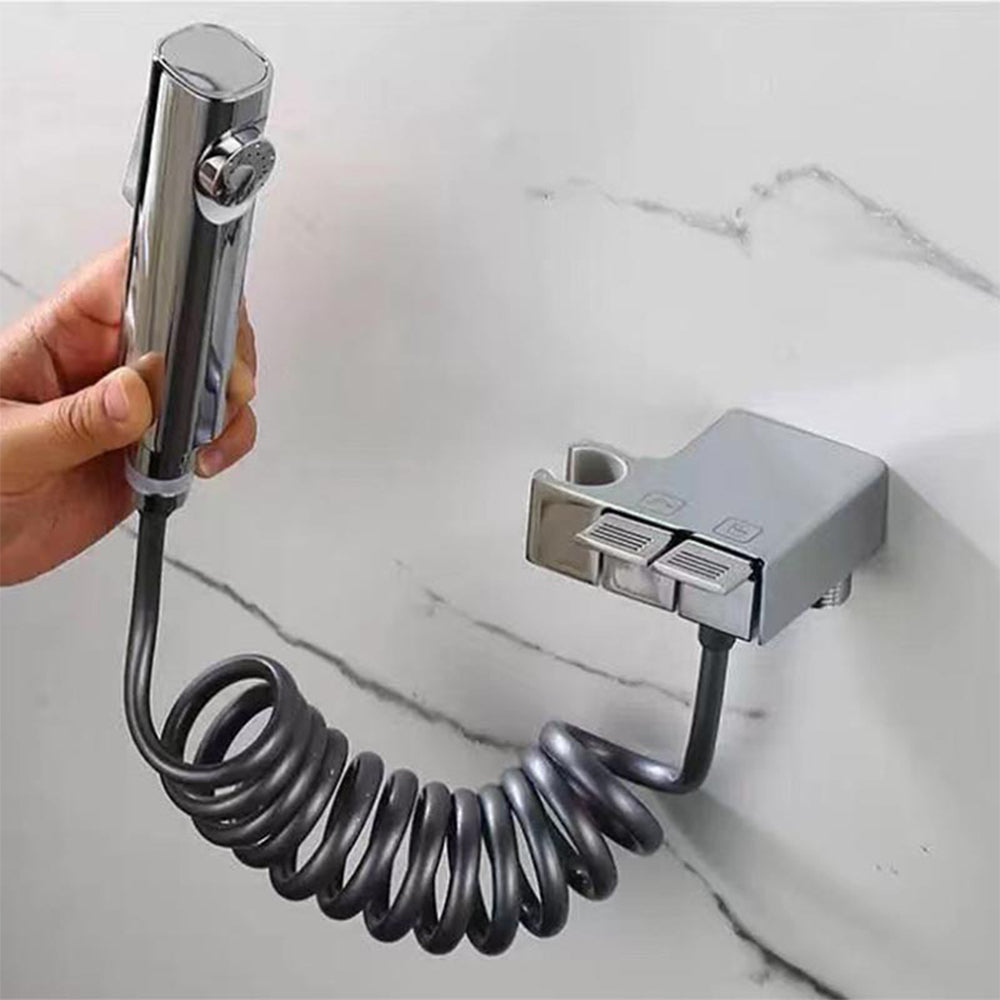 AquaKey | Adjustable Handheld Bidet Sprayer With Piano-Style Controls for Toilet