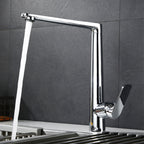 Hot and Cold Copper Mixer Faucet for Washbasin