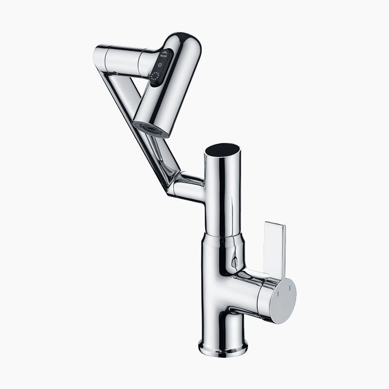 Smart Digital Basin Faucet for Hot and Cold Water