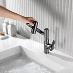 Smart Digital Basin Faucet for Hot and Cold Water