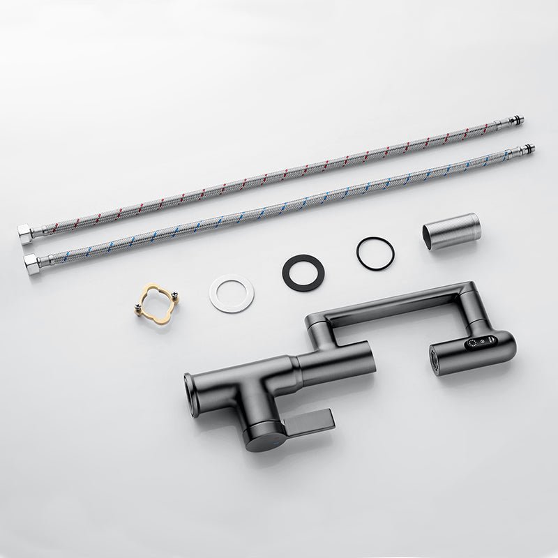 Smart Digital Basin Faucet for Hot and Cold Water