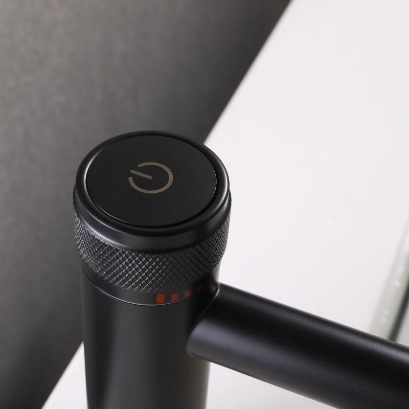 Single-Handle Bathroom Mixer Faucet for Hot and Cold Water