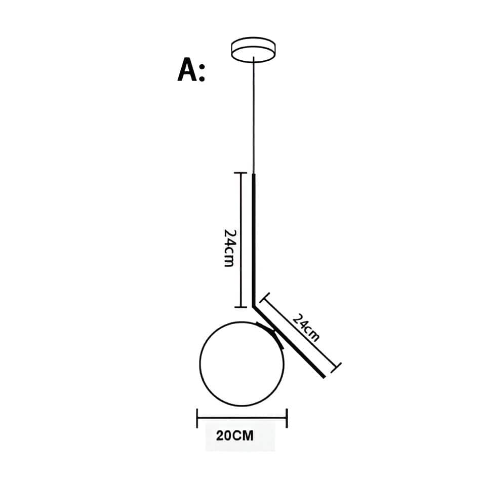 LumaSphere | Glass Orb LED Pendant Lights
