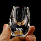 Luxury Vodka Glass With Crystal Base