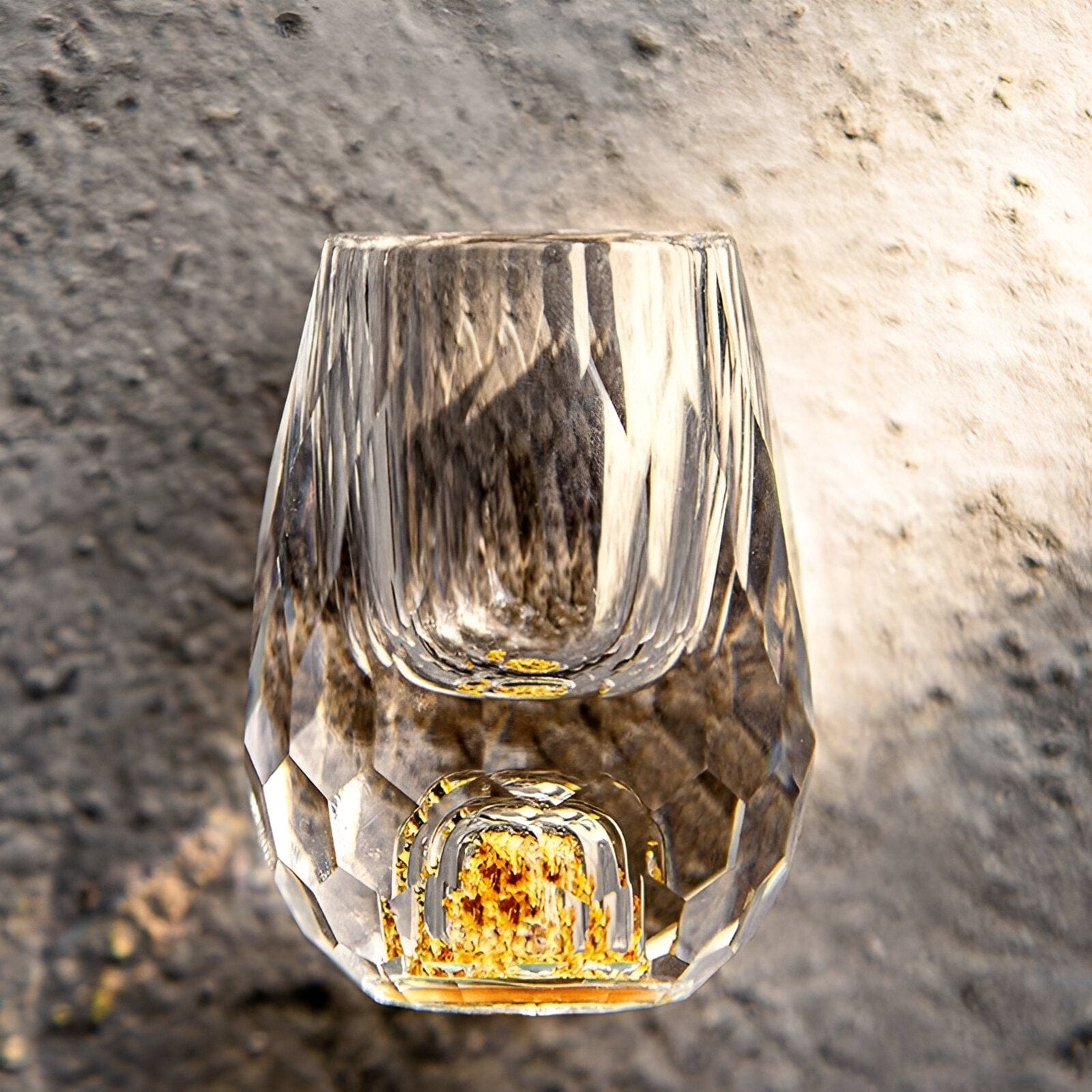 Luxury Vodka Glass With Crystal Base
