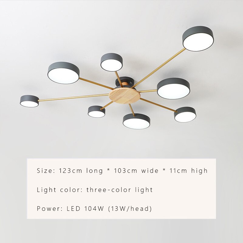 Luminax | Scandinavian Modern LED Chandelier