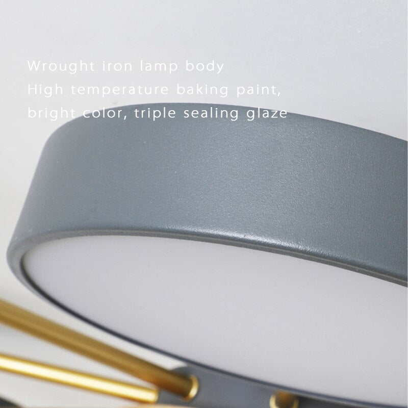 Luminax | Scandinavian Modern LED Chandelier