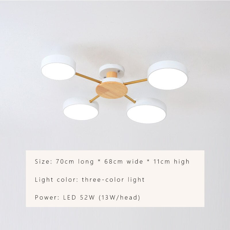 Luminax | Scandinavian Modern LED Chandelier