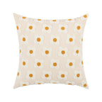 Lumbar Pillow Cover with Daisy Embroidery