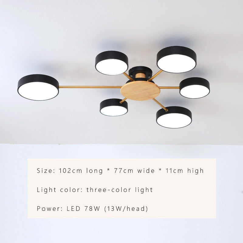 Luminax | Scandinavian Modern LED Chandelier