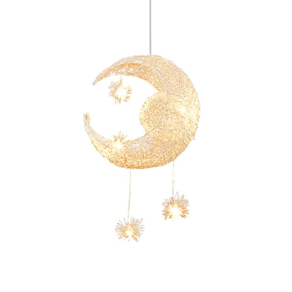 Lunera Modern LED Moon and Star Pendant Lights