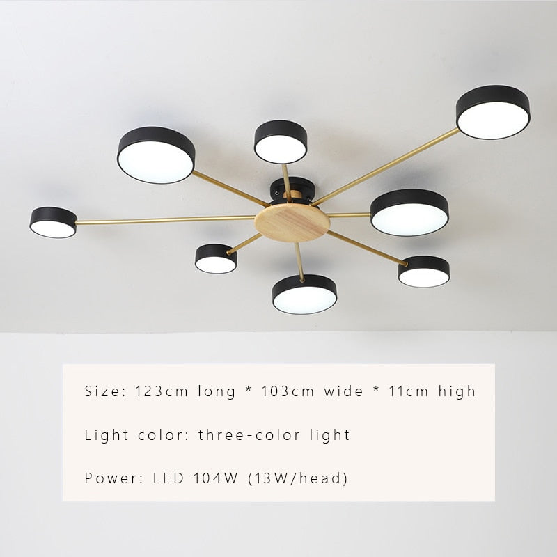 Luminax | Scandinavian Modern LED Chandelier