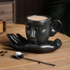 Modern Abstract Coffee Set