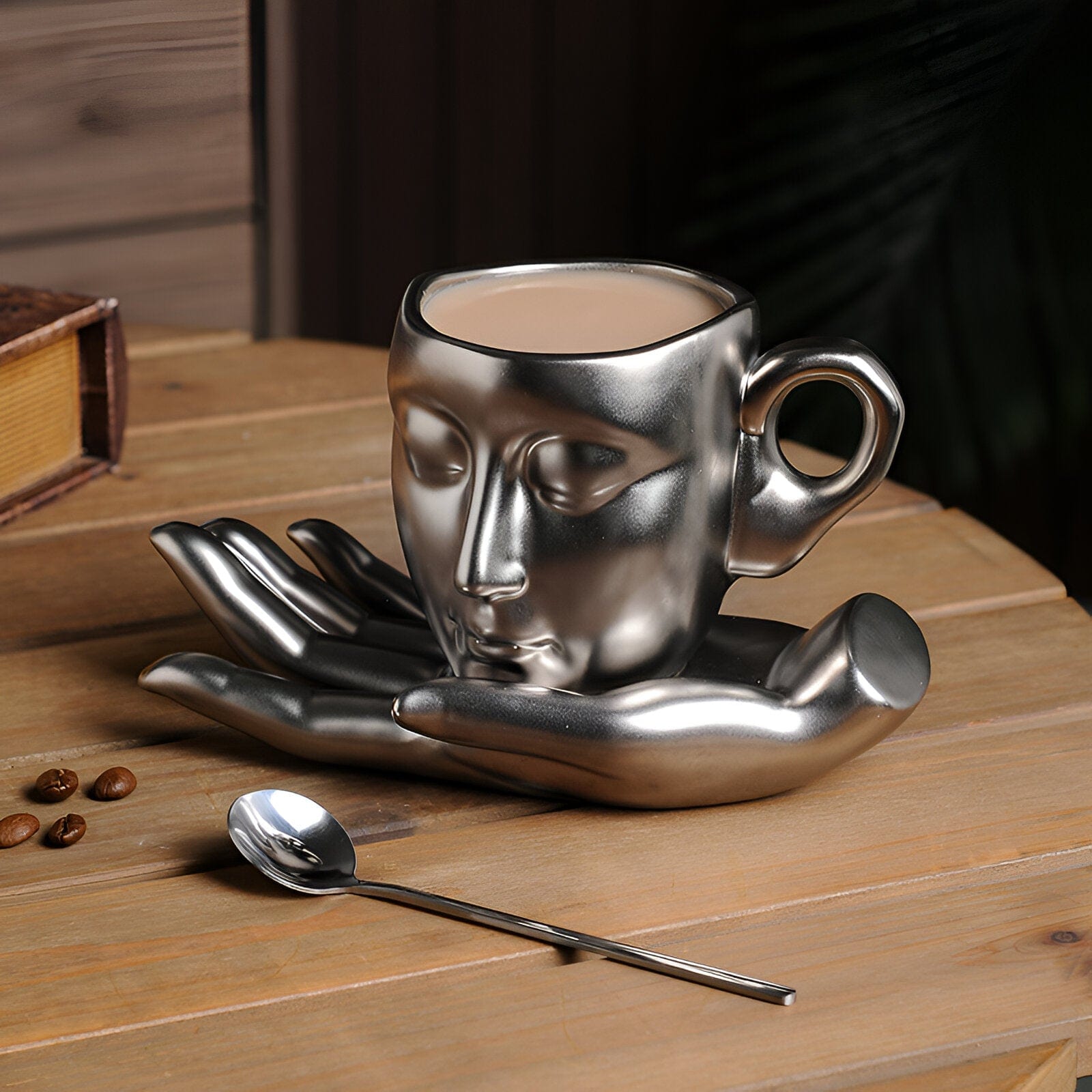 Modern Abstract Coffee Set